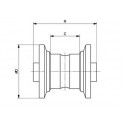 Galet inférieur YANMAR B15.3 / B15EX3 / B18 / B18EX