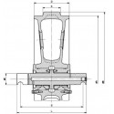 Roue folle IHI IMER 14NXT / 15J / 15NX / 15NX2 / 16NXT / 16VXE / 16VXT