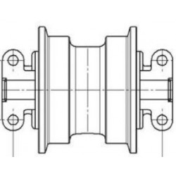 Galet inférieur HANIX H75B / H75C