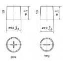 Batterie 12V - 60Ah (242x175x175mm)