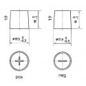 Batterie 12V - 110Ah (344x172x214mm) +G