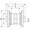 Galet inférieur KOBELCO SK042 / SK50 / SK50UR