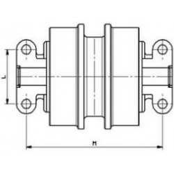 Galet inférieur BOHLER BPI115