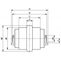 Galet inférieur CATERPILLAR 301.6C / 301.8 / 301RC