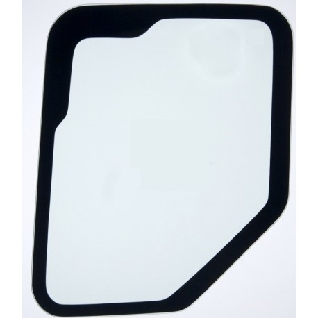 Vitre de porte partie haute KOMATSU PC20MR2 / PC27MR2 / PC30MR2 / PC35MR2 / PC40MR2 / PC50MR2